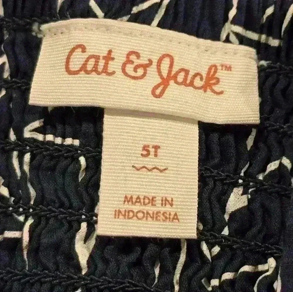 Cat & Jack Red, White and Blue Patriotic Maxi Dress - Picture 9 of 9